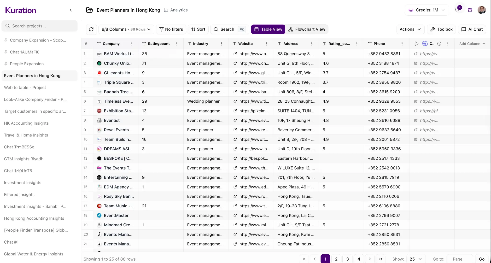 AI Research Agents - Kuration AI Platform